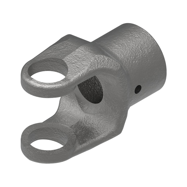 Shear Pin Implement Yoke (w/ 1/4" Pin Hole) 3" x2" x4"